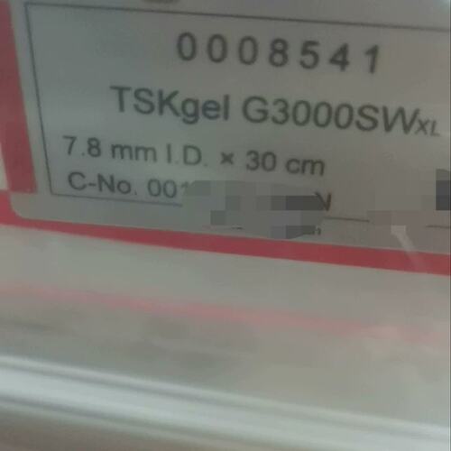 谱柱TSKl G2000SWTSKl G4000SW议价0008541东曹色谱柱，规格：TS