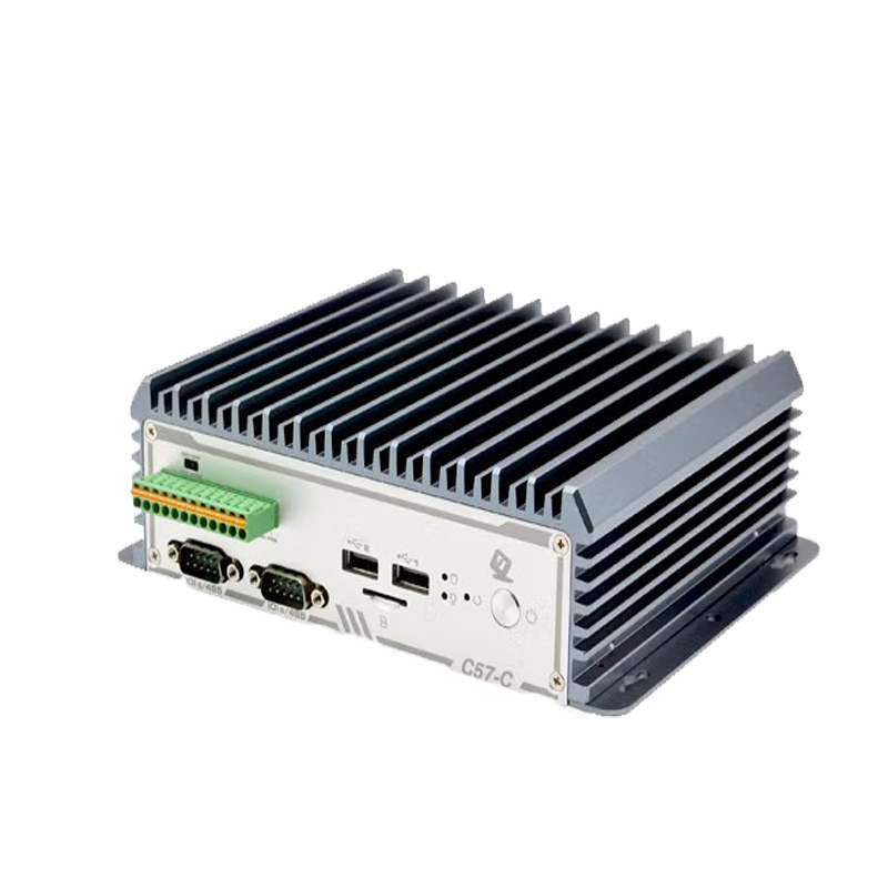 i3i5i7全新嵌入式工控无风扇双网多串口主机静音工业商用电脑平台