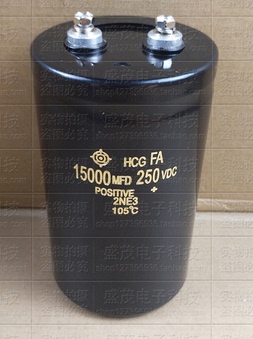 250V15000UF 进口螺丝脚电解电容 200V 电容15000MFD250VDC