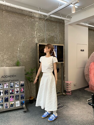 星愿提花2023时髦套装女显瘦