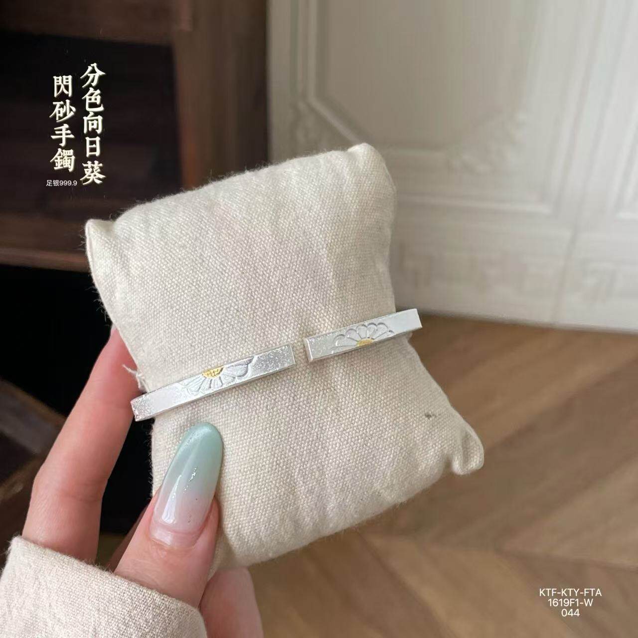 妈妈礼物送礼送女友纯银证书新款