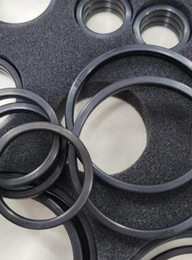 卡特320 330BCD方型圈1P3707 1P37081P3709扁油封D型圈氟胶密封件