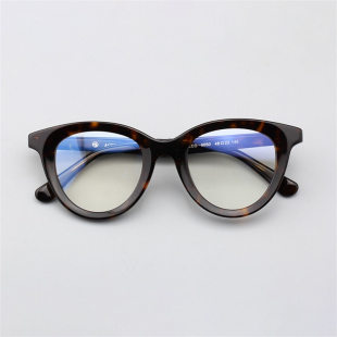 板材全框眼镜架玳瑁色可配近视男女可戴潮人镜架防蓝光板材6050