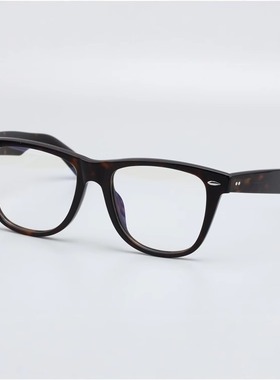 RB2140木村拓哉款复古近视眼睛框男黑色框板材眼镜架大框潮流6063