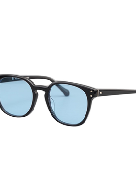 复古板材太阳镜 方框透明太阳墨镜框 文艺太阳镜潮 可配近视