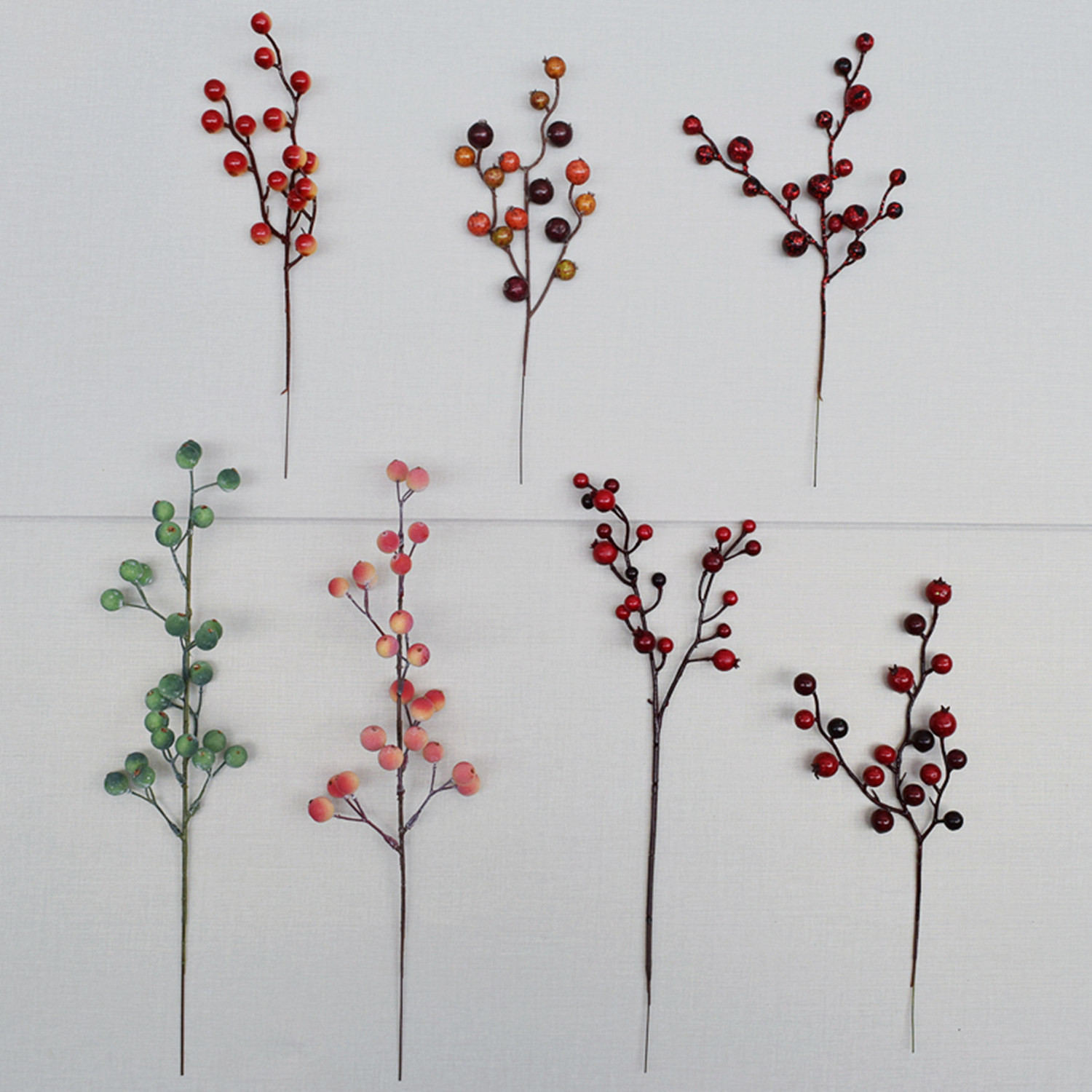 仿真浆果秋实果蔓越莓材料手工