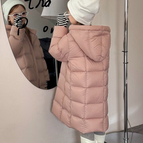 monoug中长加厚男女加厚羽绒服