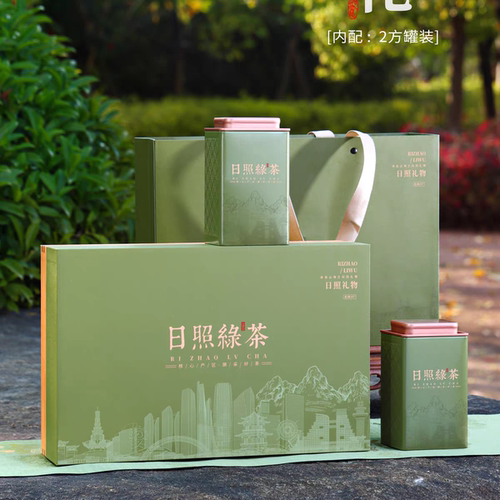 高山绿茶2026新茶250克豆香礼盒装送礼茶叶浓香礼品茶日照充足