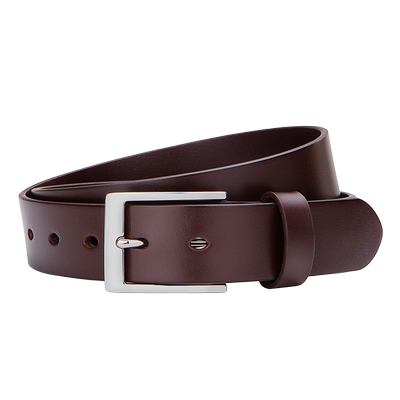 牛当家女士真皮皮带不锈钢针扣