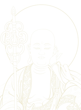 地藏菩萨静心精美大幅描金线稿白描稿菩萨描线佛像线描纸质打印稿