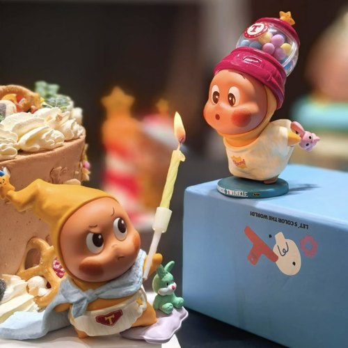 网红星星人卡通装饰摆件