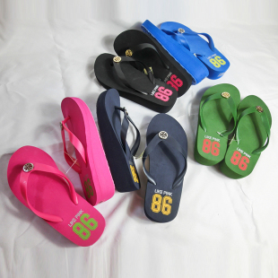 外穿胶底防滑人字厚底鞋 断码 双十一降价 包邮 女中跟夹趾拖 清货