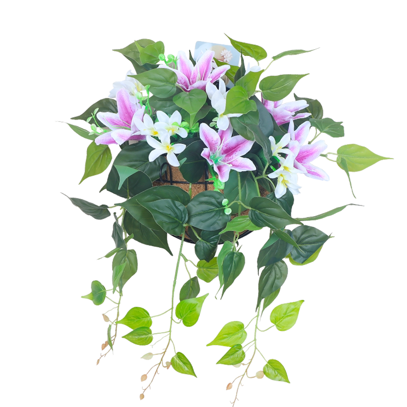 假花加芬美饰墙壁花艺客厅