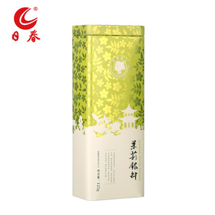 日春茶叶茉莉花茶江南美人 单罐 茉莉银针 125g 花草茶散装