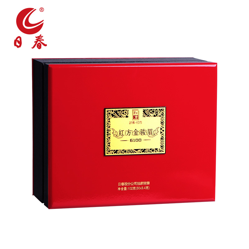 茶叶金骏眉礼盒装武夷山桐木红茶