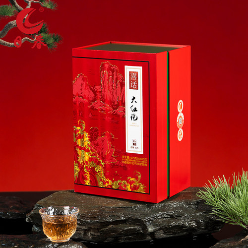 日春茶叶大红袍岩茶【喜话大红袍353】乌龙茶武夷山岩茶425g