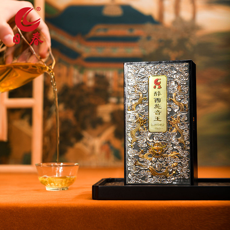 日春茶叶铁观音清香【醉西施音王铁观音9375(2泡装)】乌龙茶16g