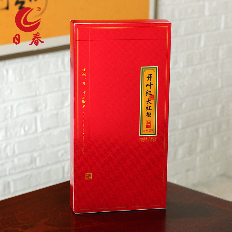 日春茶叶大红袍岩茶【开叶红大红袍5000】乌龙茶武夷山64g