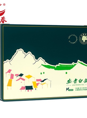 日春茶业 明前绿茶【安吉白茶3000】礼盒装茶叶201.6克
