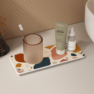 硅藻泥置物垫-水磨石A系列