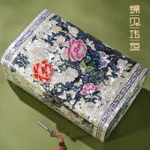 锦贝传说螺钿漆器首饰盒高档带锁古风木质收纳盒订婚礼物送客户