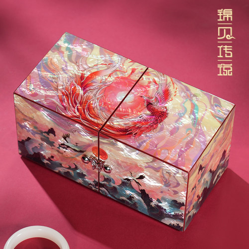 锦贝传说螺钿首饰盒收纳盒