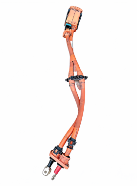 适用东风EX1pro纳米BOX雷诺E诺启辰E30风光E1电池包高压线束插头