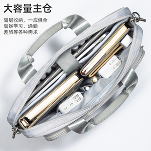 大容量电脑包16英寸15.6手提适用想联拯救者y9000P小新pro笔记本男款 thinkpad气囊防摔惠普14华硕戴尔游匣g17