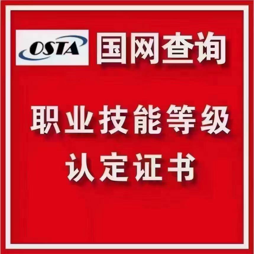 国家职业技能等级证书. 企评 二级技师/三级工  校评 三/四级工