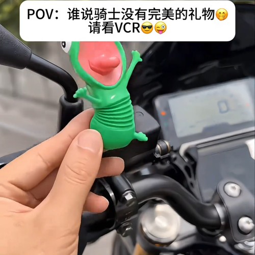 弹簧蜥蜴可晃动解压摆件