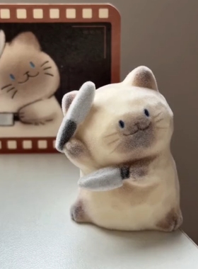 猫猫pai情绪盲盒猫咪桌面摆件