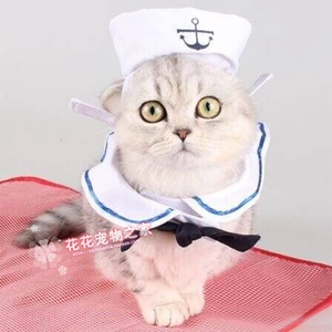 宠物猫咪搞怪变装帽子狗狗领结泰迪博美贵宾柯基比熊斗牛变身装