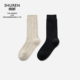 专注复古工艺棉袜 SR.2023aw Anoymouslsm 秋冬中筒棉袜