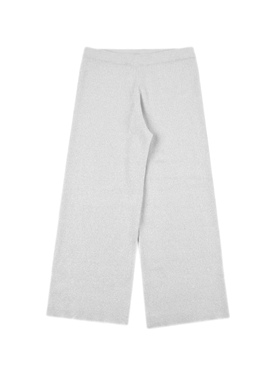 D1698 三色 百搭女童直筒裤中大童针织休闲裤宽松阔腿舒适松紧腰