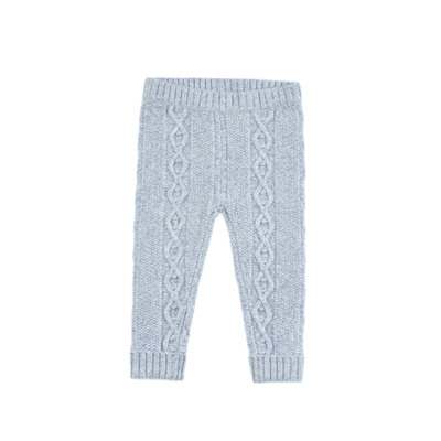 D1714 男女童新生儿宝宝针织裤舒适打底裤婴幼儿小童长裤松紧腰