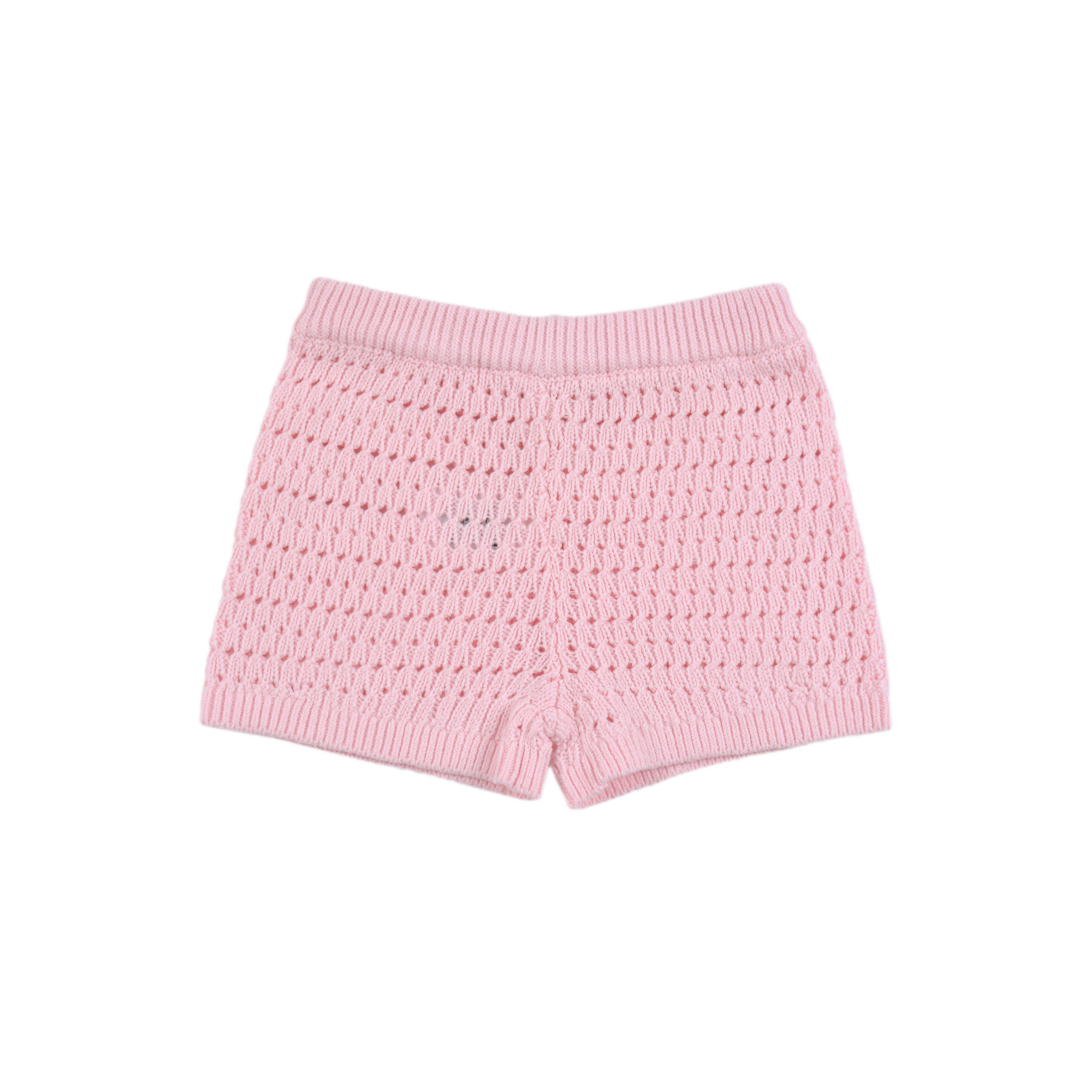 D1358 两色 全棉婴幼儿男女童手勾针织裤舒适松紧腰短裤透气新生,童装/婴儿装/亲子装,裤子,淘宝优惠券,粉丝福利购,淘宝优惠卷