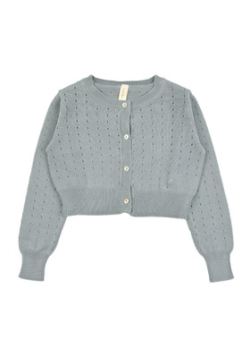 D1396 两色 全棉婴幼宝宝男女针织毛衣舒适亲肤透气圆领长袖开衫