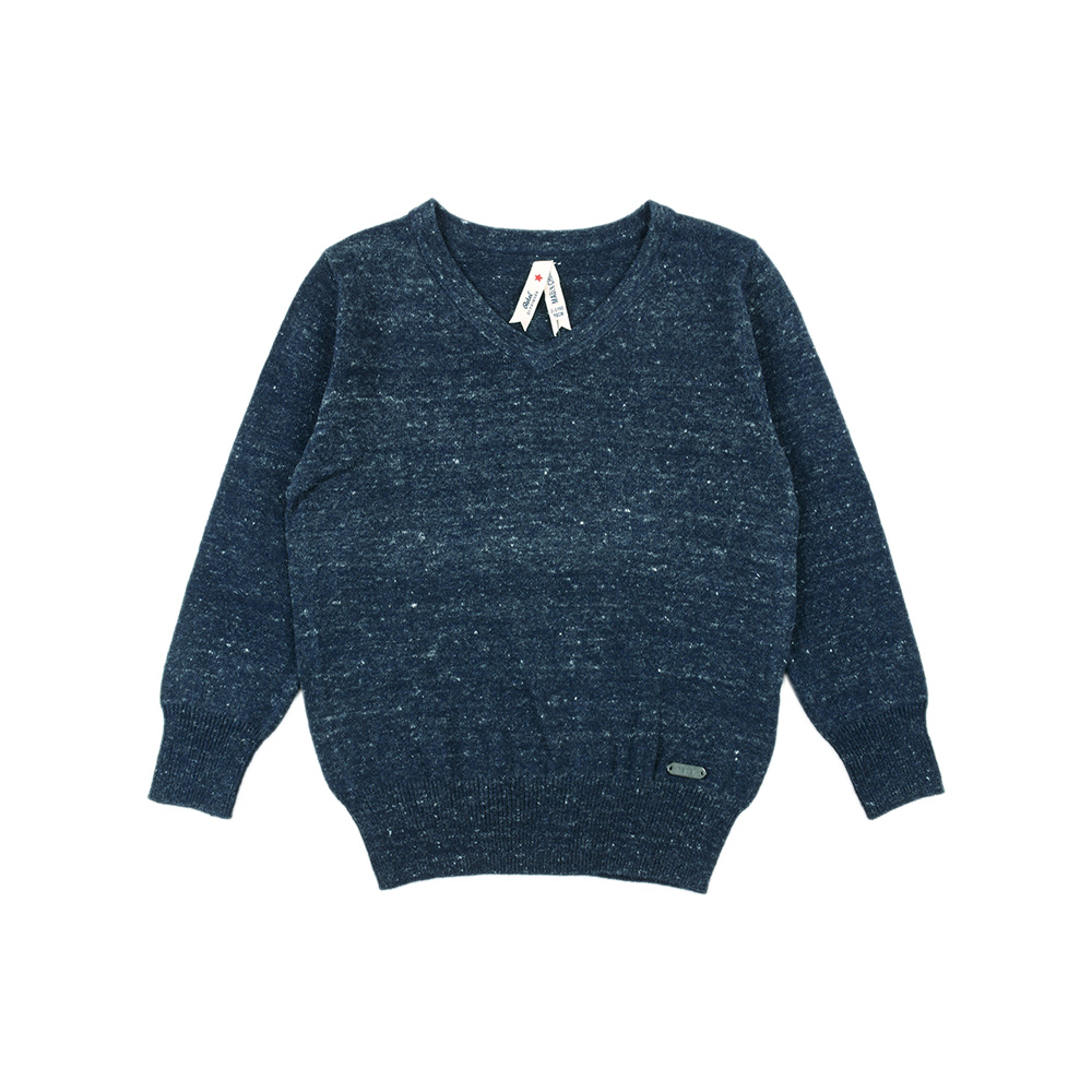 秋冬季男女童保暖毛衣百搭针织衫