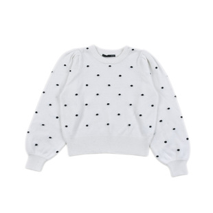 套头针织衫 D945百搭时尚 保暖毛衣圆领长袖 舒适透气秋冬季 毛衣 女款