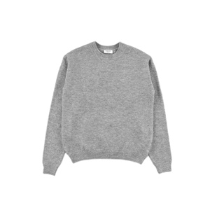 D1696 舒适休闲男女童简约纯色百搭针织衫毛衣圆领长袖套头毛衫