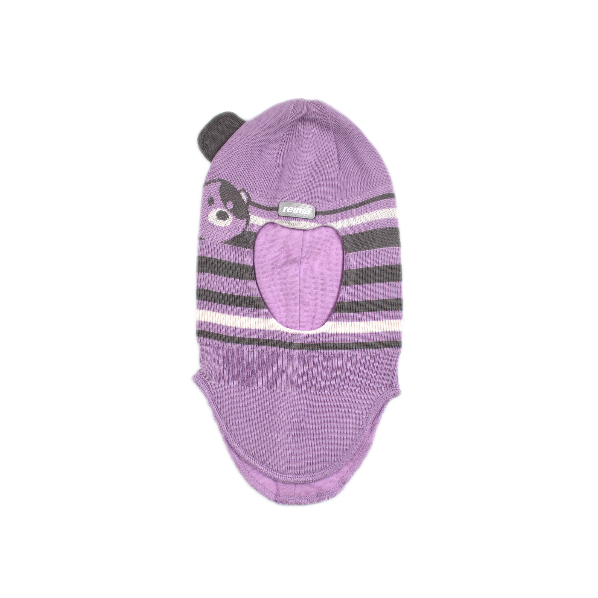 C934 羊毛棉混纺保暖男女童双层秋冬季舒适针织帽中小童毛线帽