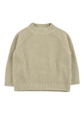 D1524 舒适百搭男女童针织衫毛衣圆领长袖套头中小童上透气毛线衣