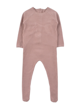 D2058 纯棉亲肤婴幼儿女童宝宝针织衫哈衣爬服连体衣小童儿童