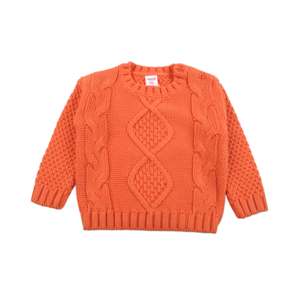 秋冬保暖女童毛衣针织衫舒适百搭