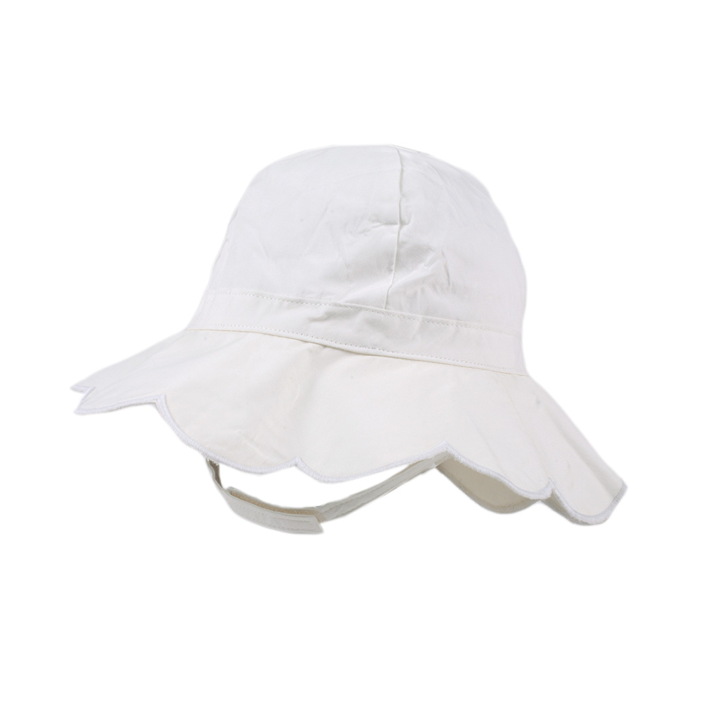 C463 JJ夏季女童全棉纯色时尚百搭薄款遮阳帽舒适透气中小童帽子