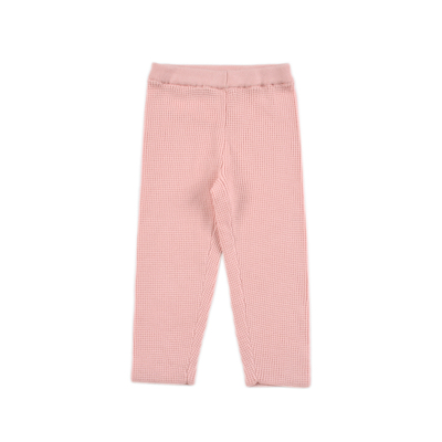 D1627 两色 女童直筒裤针织舒适透气松紧腰休闲长裤中小童打底裤