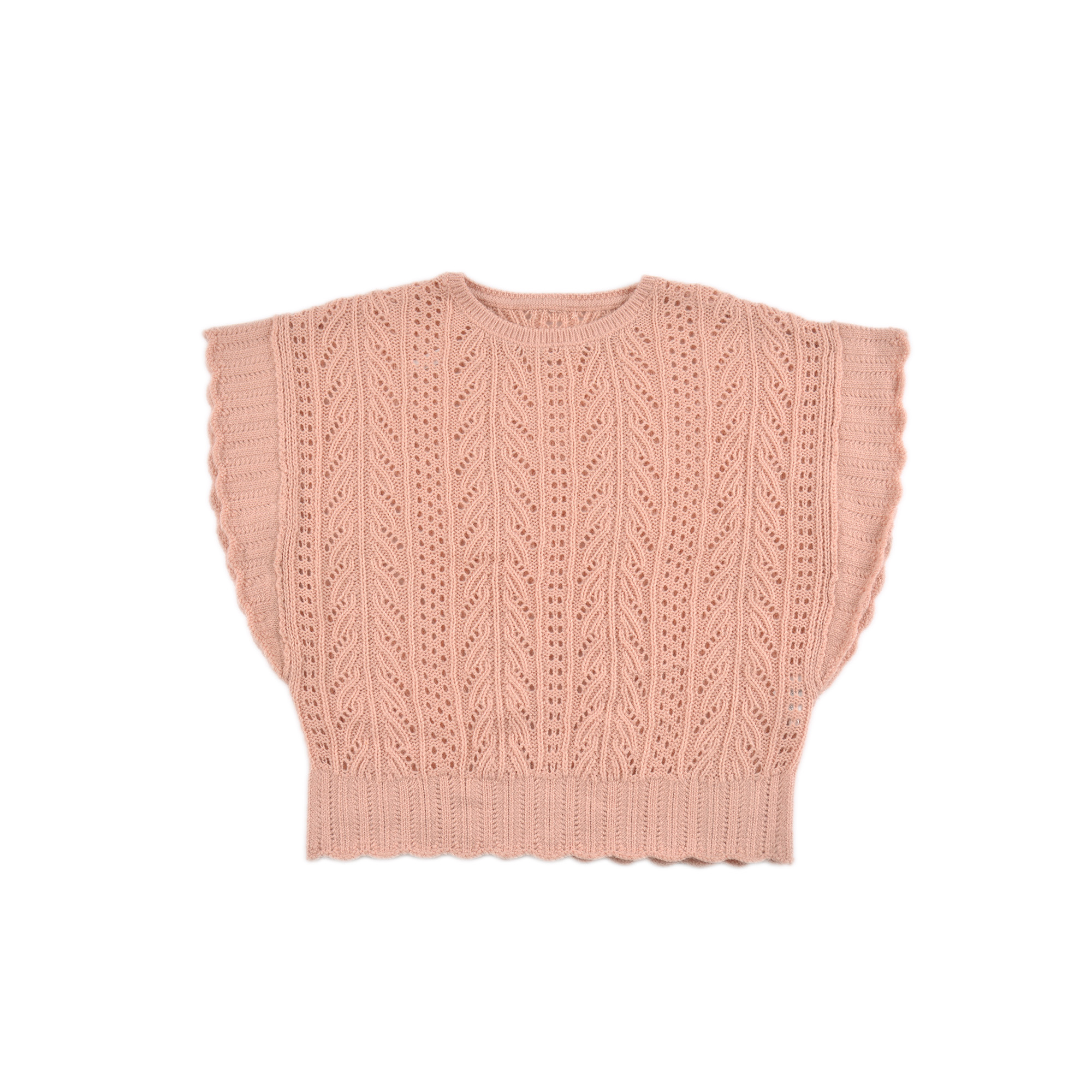 D1559 羊毛衫女童百搭时尚气质毛衣舒适透气圆领套头披肩大童上衣