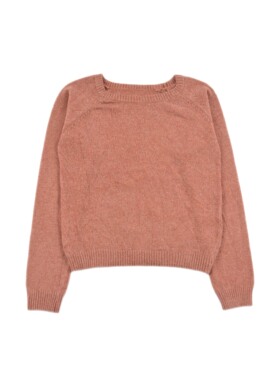 D1795 舒适女童打底衫百搭休闲风亲肤柔软圆领长袖套头中童毛衣