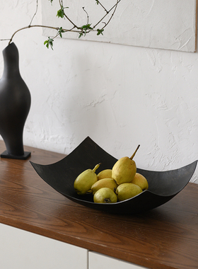 铝制客厅桌面酒店茶几水果盘装饰