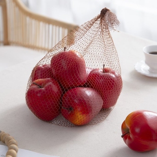 BJ70 仿真水果红苹果家具装饰品摆件陈列道具摄影婚庆道具样板间